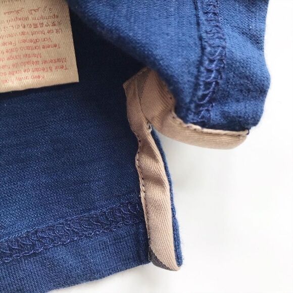 Burberry navy blue polo t-shirt VGUC 12 months - Picture 5 of 9